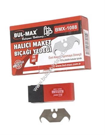 Bulmax Kancalı Maket Bıcak Yedek Bmx-1088 (100 Adet Gönderilir)