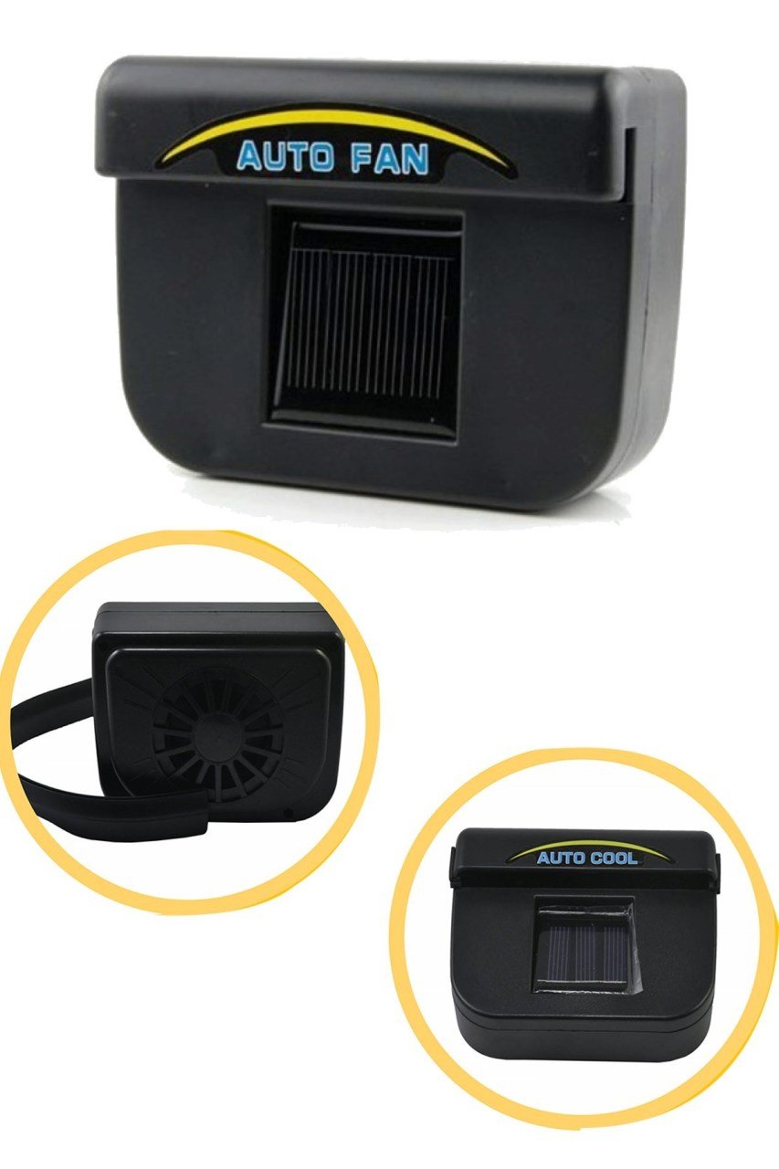 BUFFER® Güneş Enerjisiyle Çalışan Araç İçi Soğutucu Solar Fan Klima