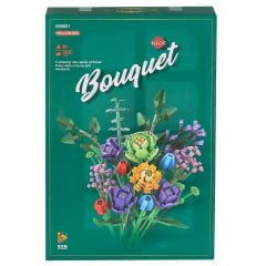 P655001 Panlos Çiçek Buketi 999 Parça Blok Seti -Vagon life