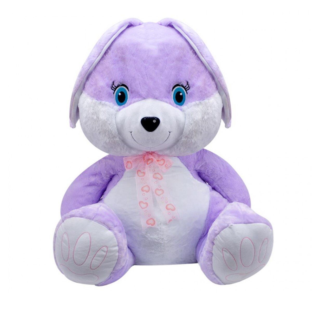 1271L  Tavşan Lila 50 cm-Selay Oyuncak