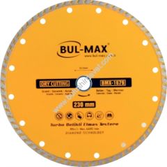 Bulmax 125mm Turbo Delıklı Bmx-1677 (10 Adet Gönderilir)