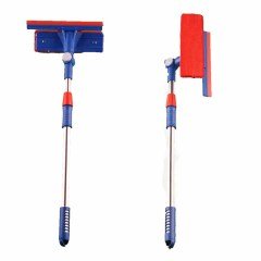 BUFFER® Oynar Başlıklı Mikrofiber Çift Taraflı Cam Silme Aleti Aparatı
