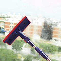 BUFFER® Oynar Başlıklı Mikrofiber Çift Taraflı Cam Silme Aleti Aparatı