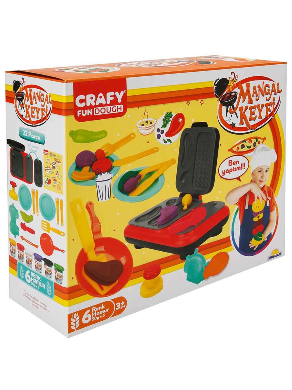 OYUN HAMUR SETİ MANGAL KEYFİ 6X50GR