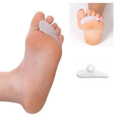 BUFFER® 2 Adet Slikon Çekiç Parmak Yastığı Çekiç Parmak Düzeltici Yüzük