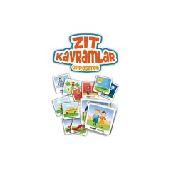 Kutulu Eğitici Zıt Kavramlar Kutu Oyunu
