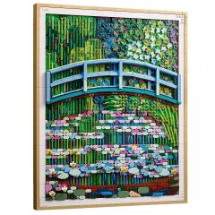 31220 Lego Art - Claude Monet – Nilüfer Gölü Üzerinde Köprü 3179 parça +18 yaş