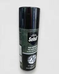 24 Adet Selsil TAS-007 Silikon Sprey 500 ml | Oto Cam ve Trim Sesi Kesici, Kauçuk Fitil Yağlayıcı