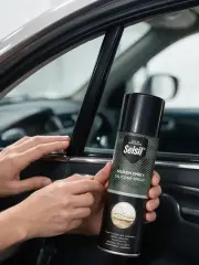 24 Adet Selsil TAS-007 Silikon Sprey 500 ml | Oto Cam ve Trim Sesi Kesici, Kauçuk Fitil Yağlayıcı