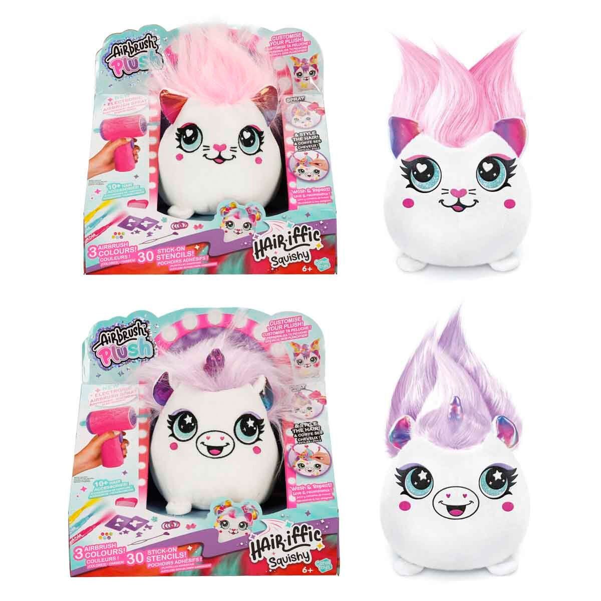 45541 SUN-CNL-HOBİ SET AIRBRUSH PLUSH HAIR IFFIC SQUISHY BO 2A