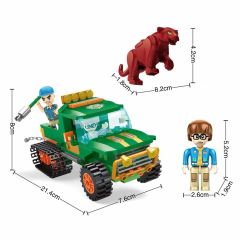 SUN-RST-BLX-JUNGLE SET 2FGR 204PRÇ