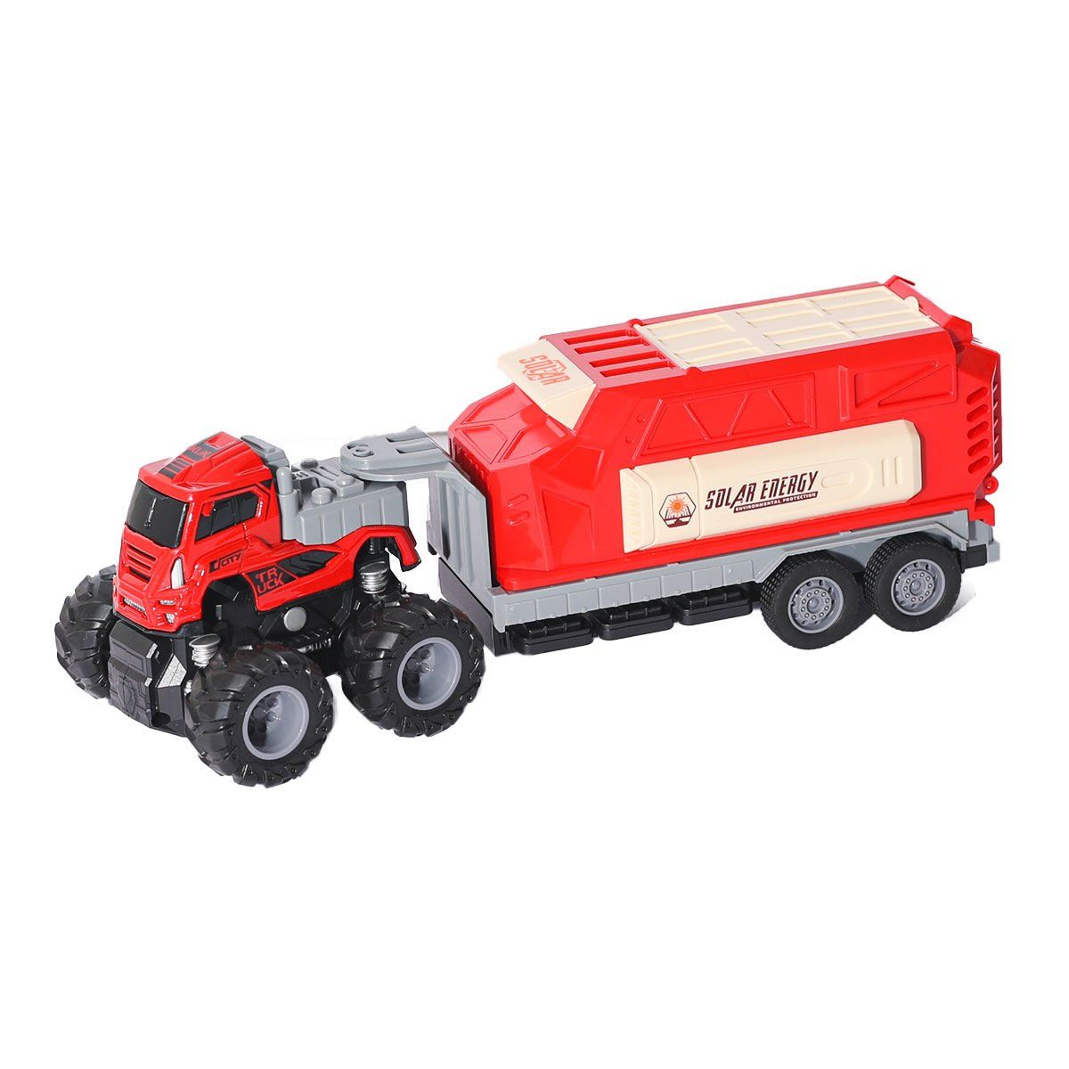 KLX600-376 Sürtmeli Die Cast 4x4 Kapalı Kasa Enerji Tırı -Vardem