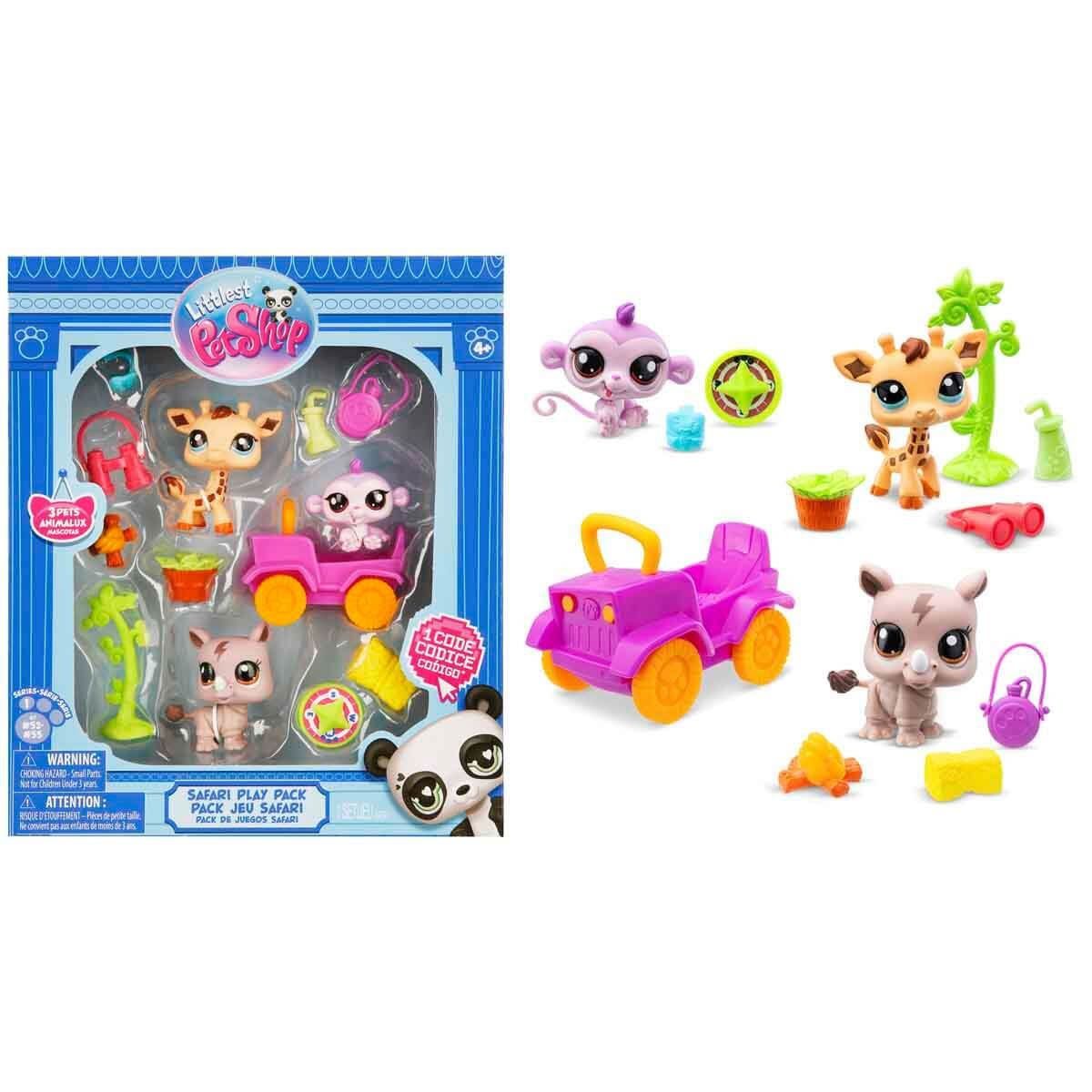 5240 Littlest Pet Shop - Minişler Safari Oyun Seti S1 -Sunman