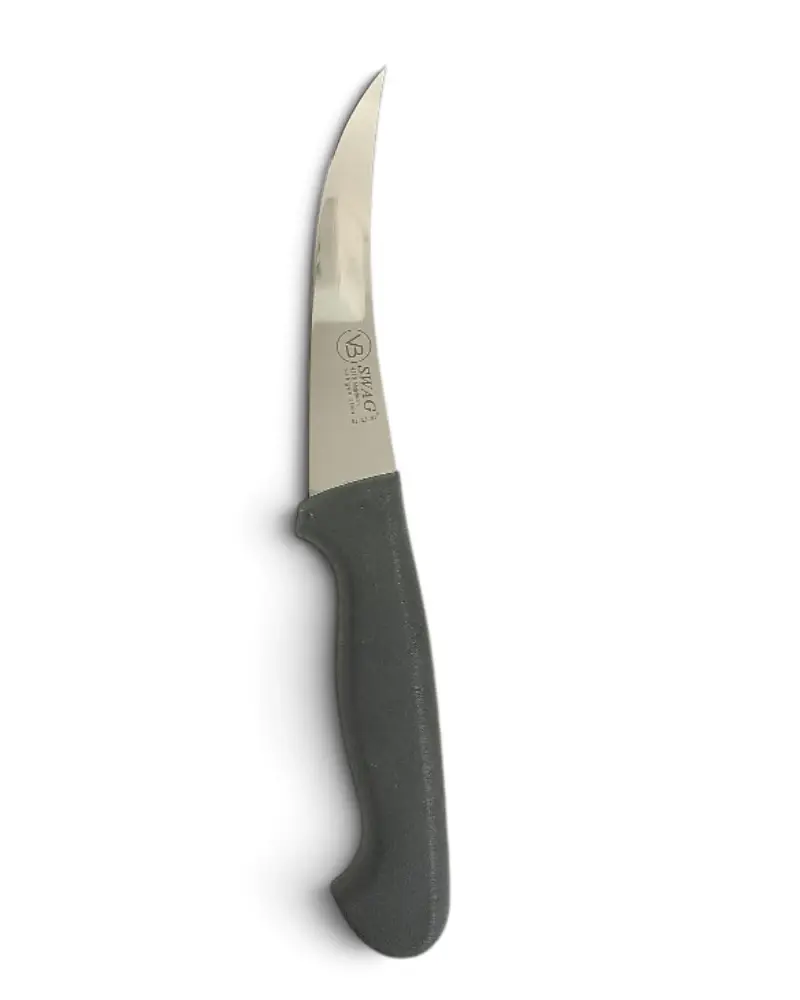 Fibrox Sap Eğri Kasap Bıçağı 13 cm Orijinal Kemiksiz Tavuk Açma Bıçağı