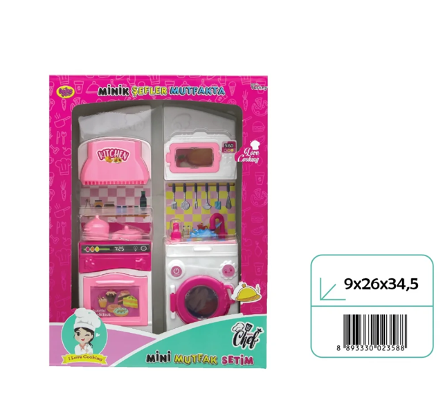 02358 MİNİK ŞEFLER FIRIN ÇAMAŞIR MAK. -OYD