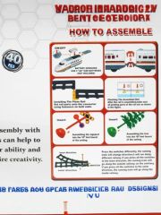 LE-2934A-11 Işıklı Oyuncak Tren Seti – 40 Parça, 308 cm Dayanıklı Raylı Hızlı Tren