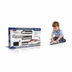 LE-2934A-11 Işıklı Oyuncak Tren Seti – 40 Parça, 308 cm Dayanıklı Raylı Hızlı Tren