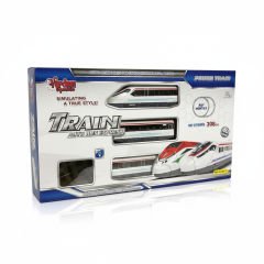 LE-2934A-11 Işıklı Oyuncak Tren Seti – 40 Parça, 308 cm Dayanıklı Raylı Hızlı Tren