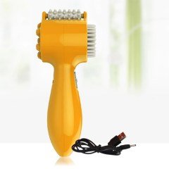 BUFFER® Usb + Pilli Beyin Kafa Rahatlatıcı Masaj Aleti Akupuntur Noktası Yoğurma 3 Fonksiyonlu