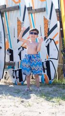 Batmayan Şort Erkek Bebek Çocuk Mayosu (10-15 Kg) Karışık Renk