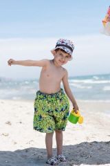 Batmayan Şort Erkek Çocuk Mayosu (25-30 Kg) Karışık Renk