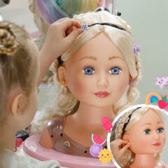 839379 Baby Born Gökkuşağı Saç Tasarım Seti