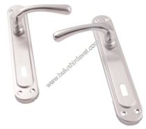 Bulmax Kumru Nıkel-saten Oda Kapı Kolu Bmx-5442 (6 Adet Gönderilir)