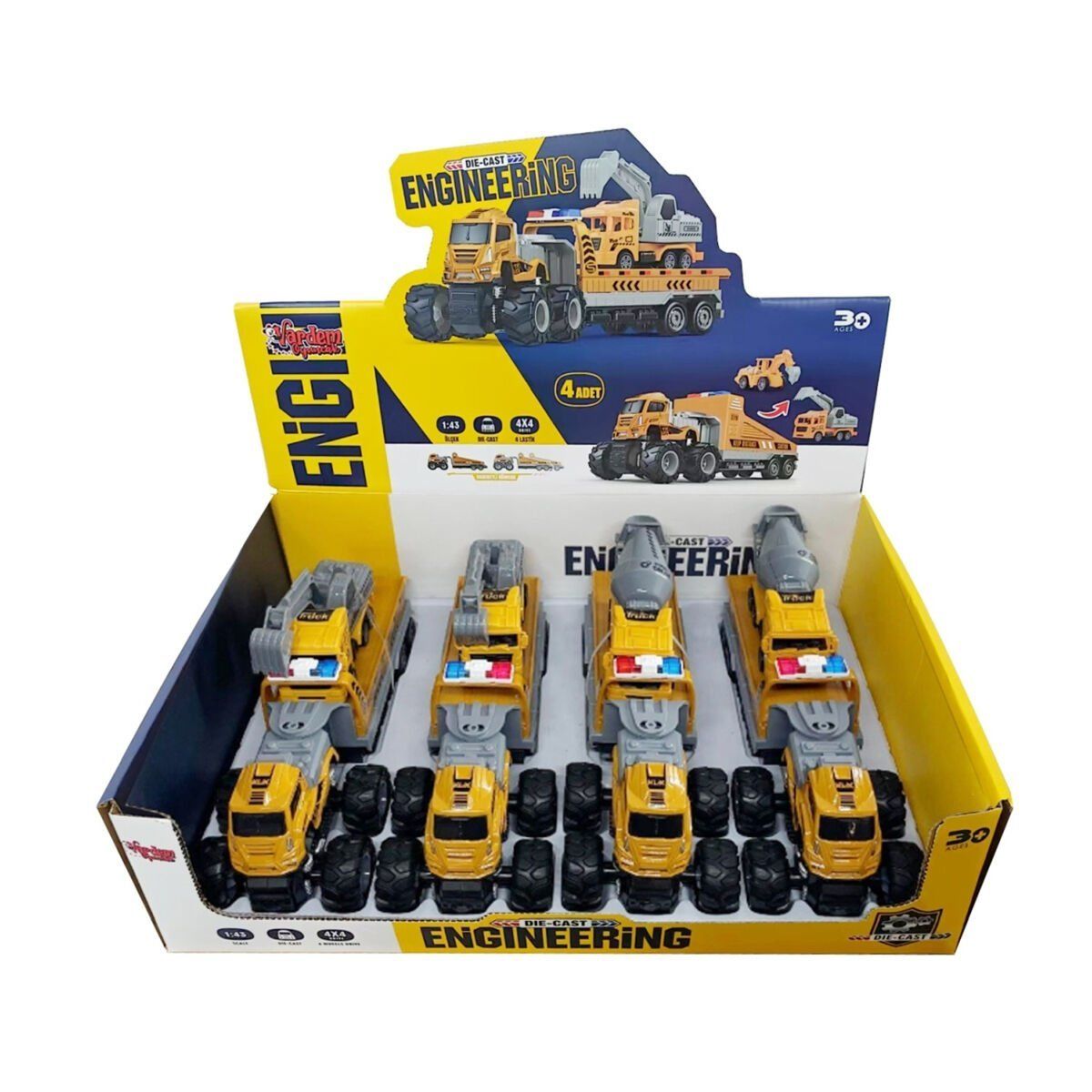 KLX600-368 SURT DIE-CAST INSAAT ARACLARI(Belirtilen fiyat, tekli satış için adet fiyatıdır.)