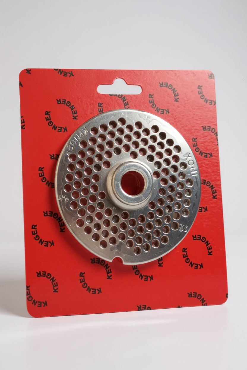 Kenger No 22 / 4,5mm Paslanmaz Süzgeç Kıyma Makinesi Aynası