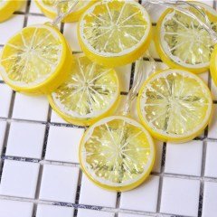 BUFFER® 1,5 Metre 10lu Limon Dilimi Şeklinde Dekoratif Dolama Led Aydınlatma