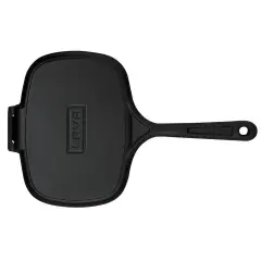 Lava Döküm Tost Makinesi 26x32 cm Demir Döküm Ocak Üstü El Tost Tavası ve Izgara
