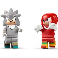 77118 Lego Sonic Silverın Arabası, Knucklesın Canavar Kamyonuna Karşı 378 parça