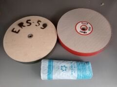 Zembil Bıçak Bileme Makinesi Yedek Parçaları - Keçe, Zımpara, Cila Full Set (3'lü)