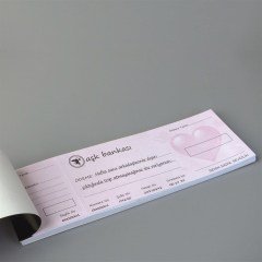 BUFFER® 40 Sayfa Özel Aşk Bankası Romantik Hediye Aşk Sözleri Çek Defteri