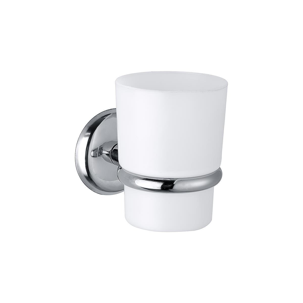BUFFER® Duvara Monte Diş Fırçası Tutacağı Banyo Krom Kaplama Fırçalık