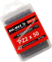 Bulmax Pz2*25 S2 Bıts Ucu Bmx-906 (50 Adet Gönderilir)