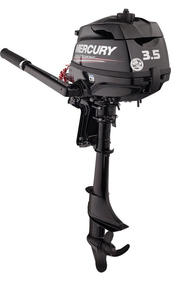 Mercury 3.5 HP Dört Zamanlı Kısa Şaftlı Manuel Deniz Motoru