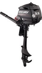 Mercury 3.5 HP Dört Zamanlı Kısa Şaftlı Manuel Deniz Motoru