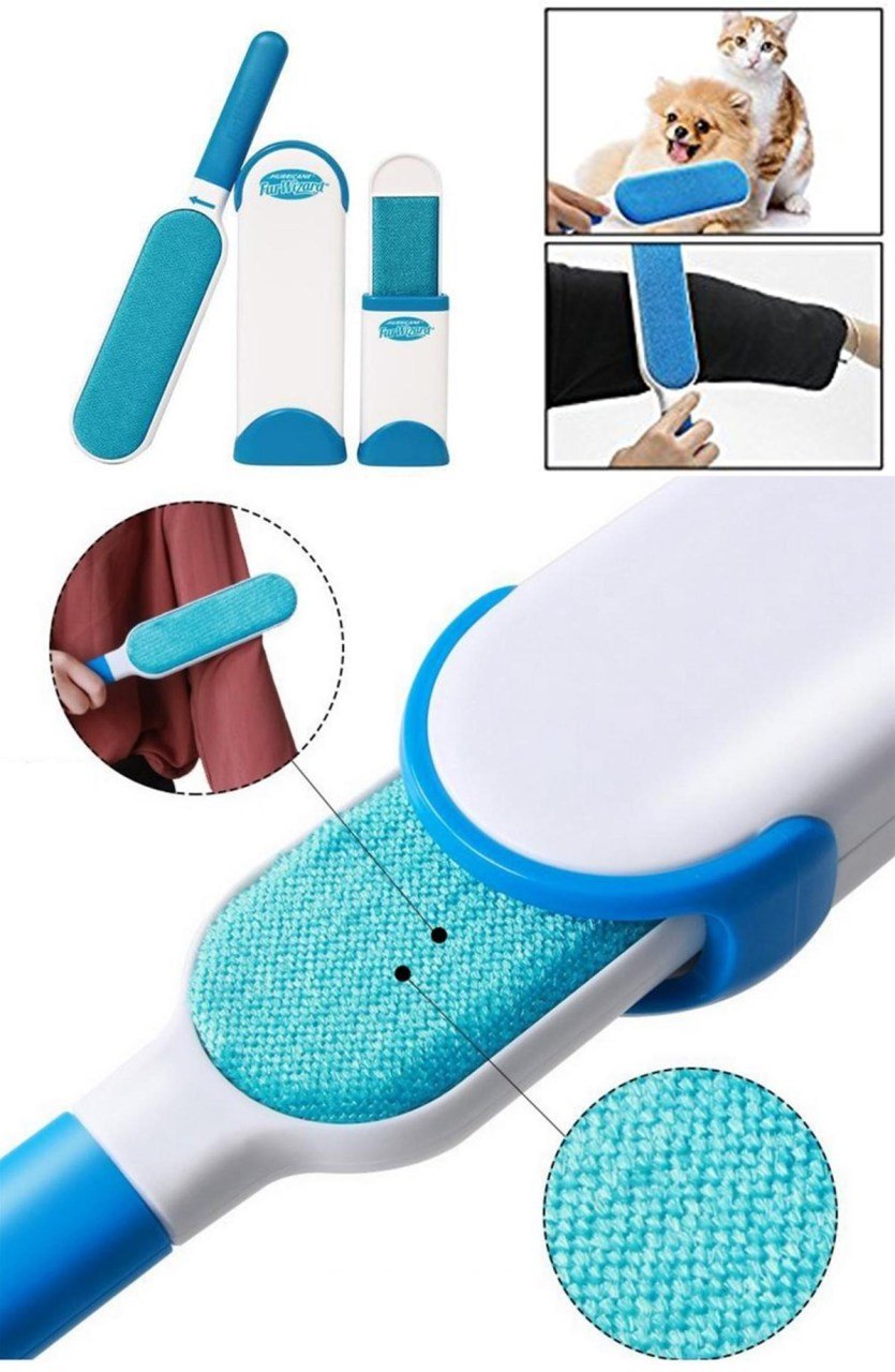 BUFFER® 2Li Set Kıl Tüy Toplayıcı Kendinden Temizlemeli Tarak