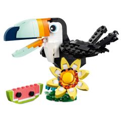 31173 Lego Creator 3in1 - Vahşi Hayvanlar:Tropikal Tukan Kuşu 225 parça +7 yaş