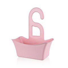 BUFFER® Banyo Sepeti Düzenleyici Delikli Plastik Şampuanlık Sabunluk