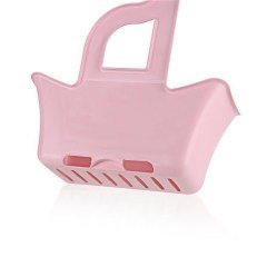 BUFFER® Banyo Sepeti Düzenleyici Delikli Plastik Şampuanlık Sabunluk