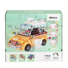P885304 PANLOS Brick - One Meow Serisi - Tangyuan'ın Arabası 622 Parça Yapım Seti