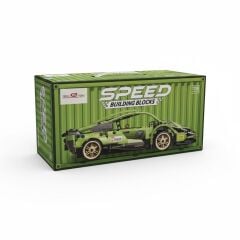9055-1  TOYSE TOYS BRİCKS SPEED YEŞİL MİNİ LEGO -EKN