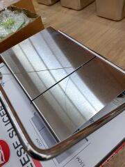 Kalıp Peynir Dilimleme Aparatı Giyotin Kesici Tel 13x21 cm