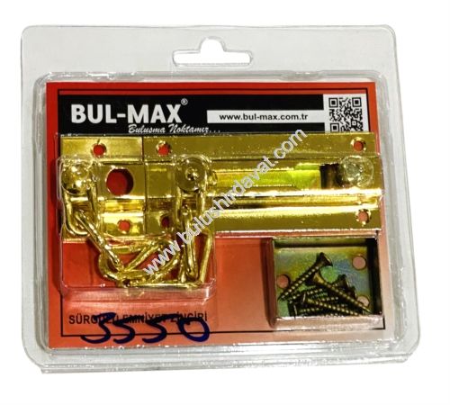 Bulmax Sarı Emnıyet Zıncırı Bmx-3550 (5 Adet Gönderilir)