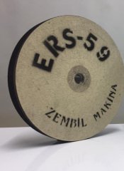 ERS-59 200x40 mm Keçe Zembil Bıçak Bilem Makinesi için Yedek Koyun Yünü Keçe + Polisaj Cila Macunu