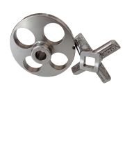 22 Numara 2'li Kıyma Makinesi Ayna ve Bıçak Seti Vardı 1050 Çelik 25mm