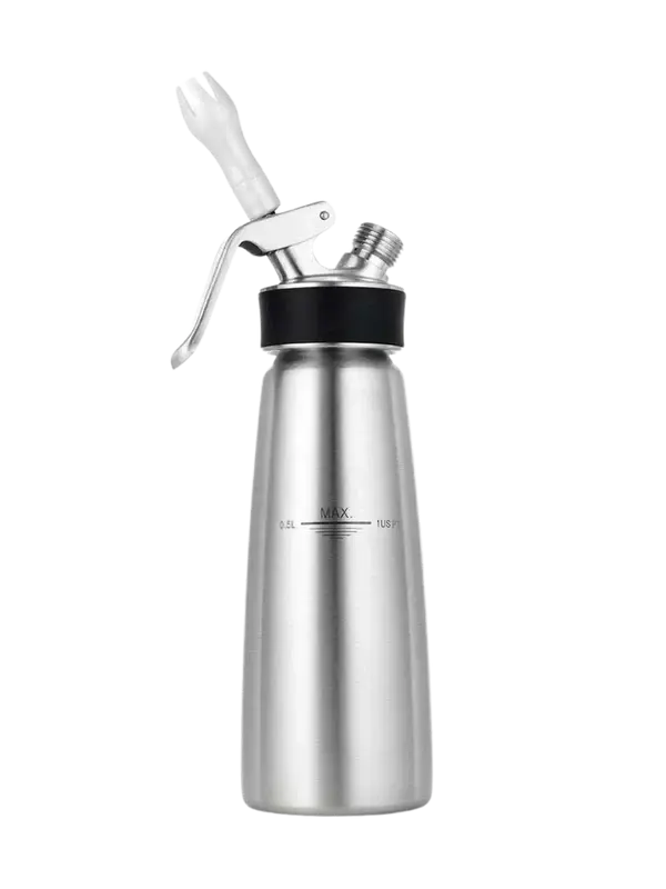 Profesyonel Krema Sifonu 500 ML Çelik Tüp Krem Şantı Sıkma