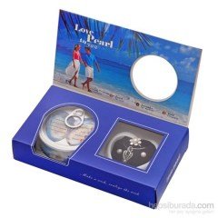 BUFFER® Love Pearl İstiridye İnci Kolye Küpe Yüzük Set